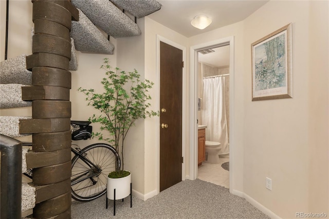 217 Van Anderson Dr Unit 6, Winter Park, CO 80482 - corridor featuring carpet flooring and baseboards
