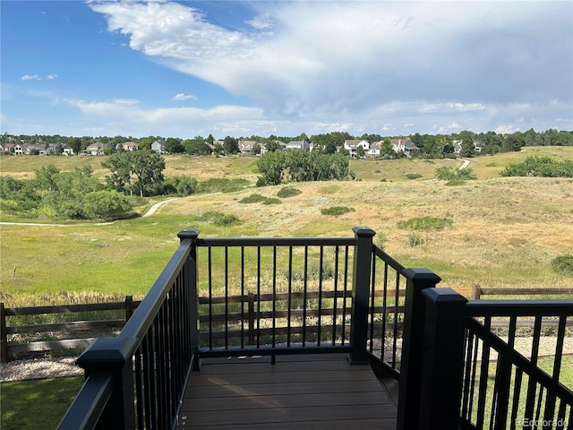 1495 Goldsmith Dr, Highlands Ranch, CO 80126 - view of wooden deck