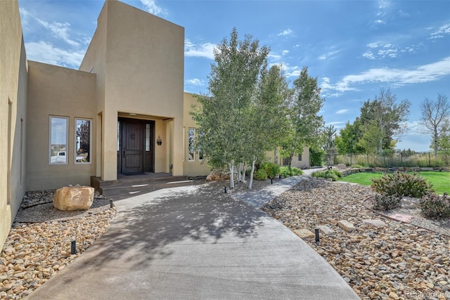 view of property entrance