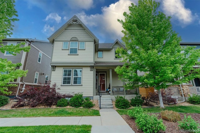 540 E Fremont Pl, Centennial, CO 80122 - view of front of home with a porch