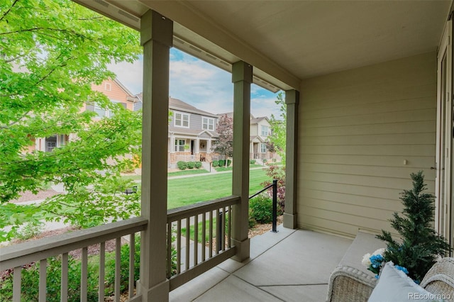 540 E Fremont Pl, Centennial, CO 80122 - porch featuring a residential view