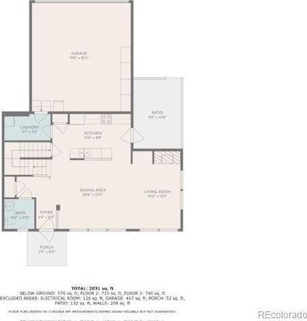 14247 W 84th Cir Unit A, Arvada, CO 80005 - view of room layout