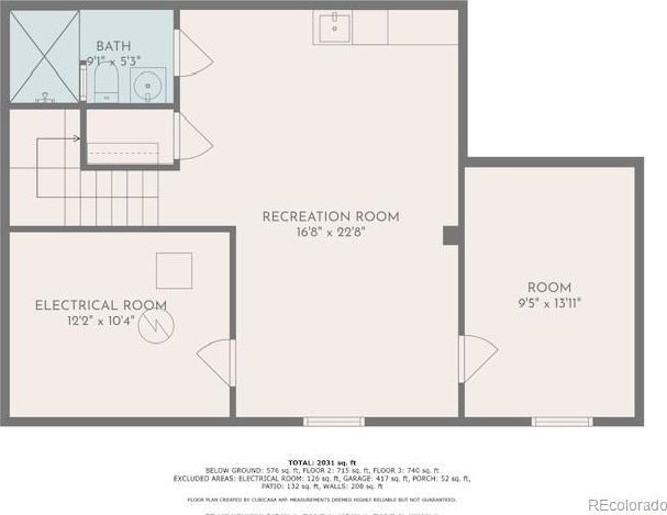 14247 W 84th Cir Unit A, Arvada, CO 80005 - view of floor plan / room layout