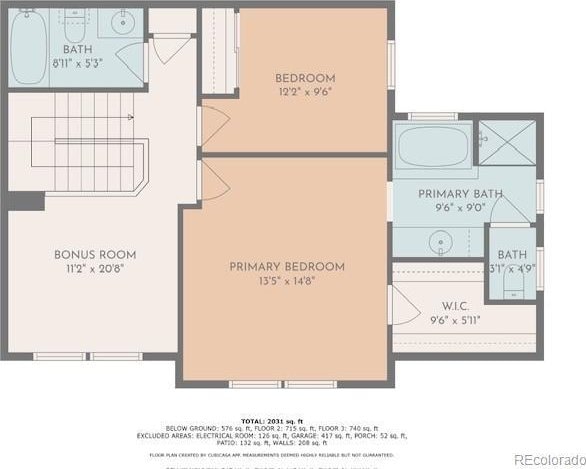 14247 W 84th Cir Unit A, Arvada, CO 80005 - view of home floor plan