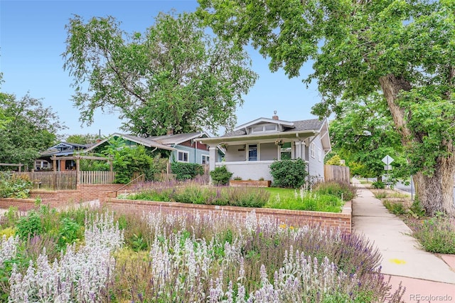 4057 Bryant St, Denver, CO 80211 - bungalow with a porch and a chimney