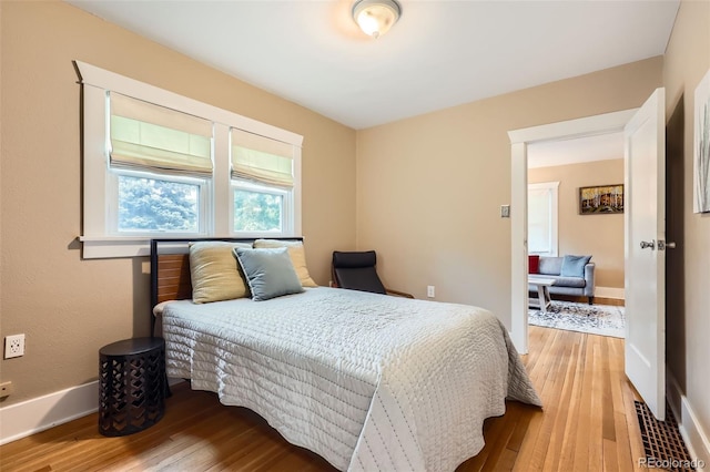 4057 Bryant St, Denver, CO 80211 - bedroom with wood finished floors and baseboards