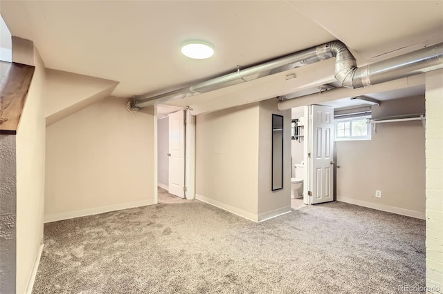 4057 Bryant St, Denver, CO 80211 - basement with carpet