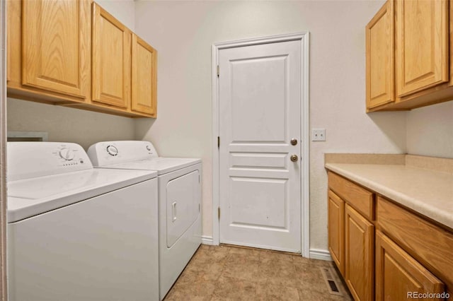 10170 E 151st Ct, Brighton, CO 80602 - laundry area with washer and dryer, cabinet space, and baseboards