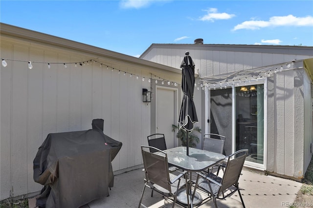 2185 Ambleside Dr, Colorado Springs, CO 80915 - view of patio / terrace featuring area for grilling and outdoor dining space