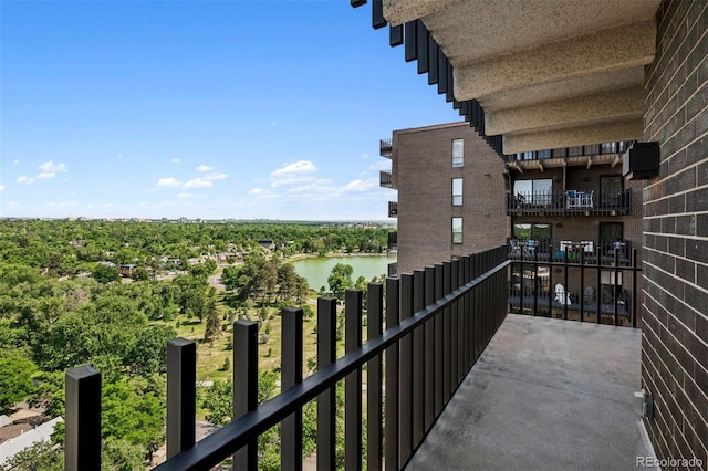 460 S Marion Pkwy Unit 1856, Denver, CO 80209 - balcony with a water view