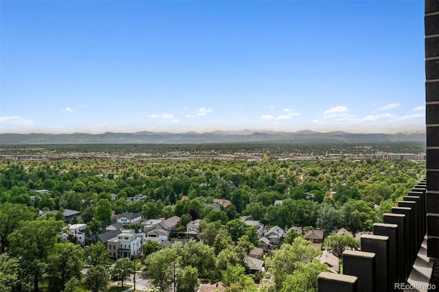 460 S Marion Pkwy Unit 1856, Denver, CO 80209 - aerial view of a mountainous background