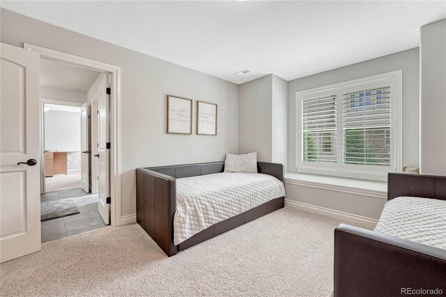 9121 Sunshine Meadow Pl, Parker, CO 80134 - carpeted bedroom featuring baseboards