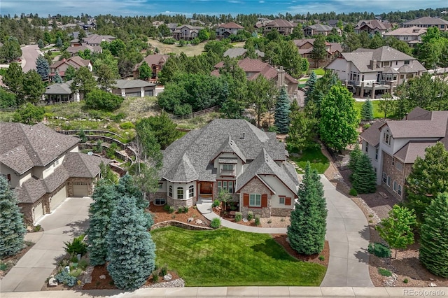 9121 Sunshine Meadow Pl, Parker, CO 80134 - aerial view of residential area