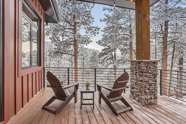 795 Pine Brook Rd, Boulder, CO 80304 - view of wooden deck