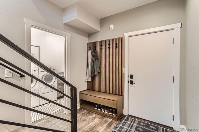 795 Pine Brook Rd, Boulder, CO 80304 - mudroom with wood finished floors