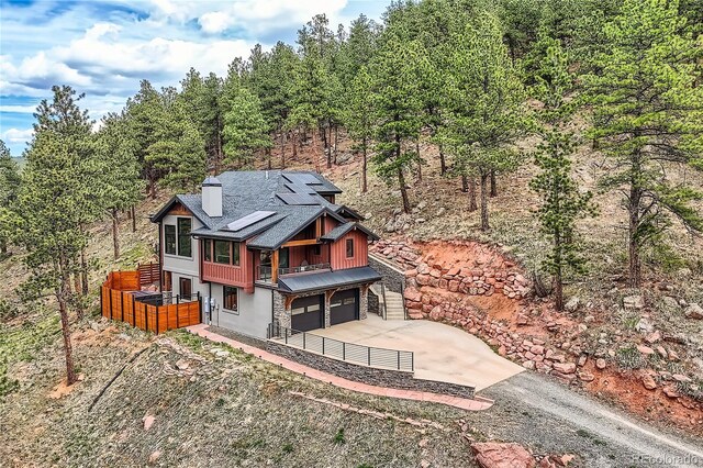 795 Pine Brook Rd, Boulder, CO 80304 - aerial view of property and surrounding area
