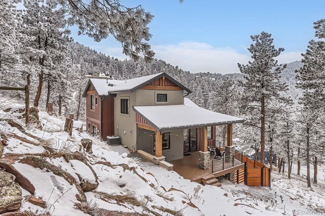 795 Pine Brook Rd, Boulder, CO 80304 - view of front of property featuring central AC