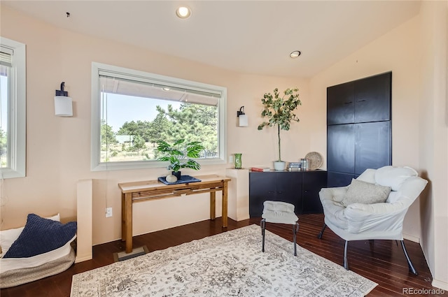 3001 Eagle Ridge Rd, Longmont, CO 80503 - sitting room featuring wood finished floors and recessed lighting