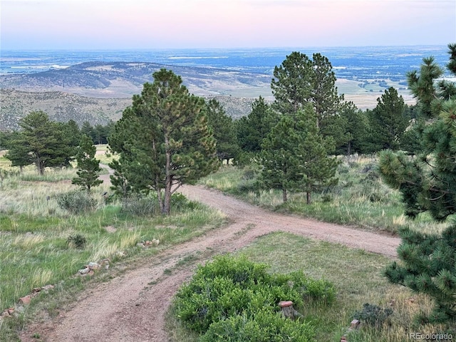 3001 Eagle Ridge Rd, Longmont, CO 80503 - view of aerial view at dusk