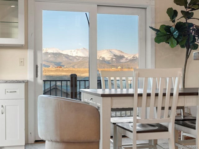 152 Bergamot Dr, Tabernash, CO 80478 - dining space featuring a mountain view
