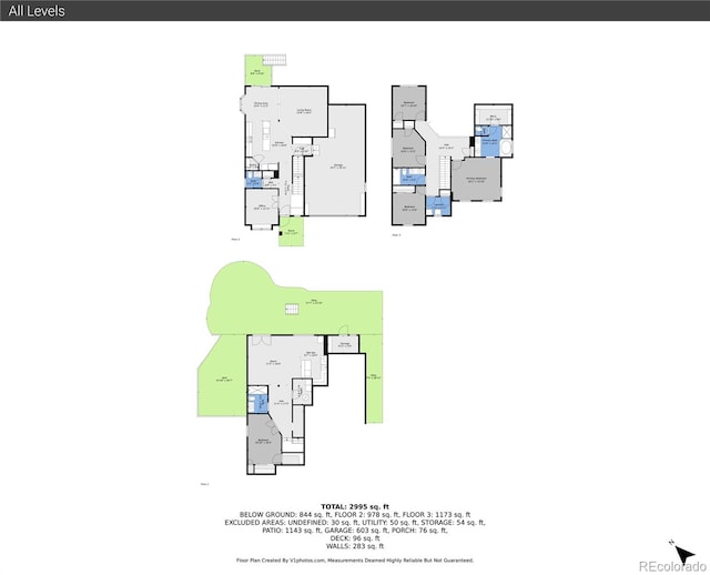 5722 S Flat Rock Way, Aurora, CO 80016 - view of property floor plan