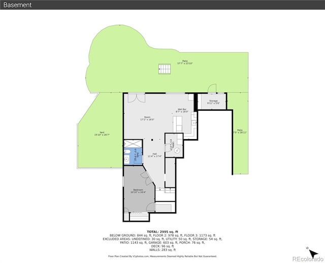 5722 S Flat Rock Way, Aurora, CO 80016 - view of home floor plan