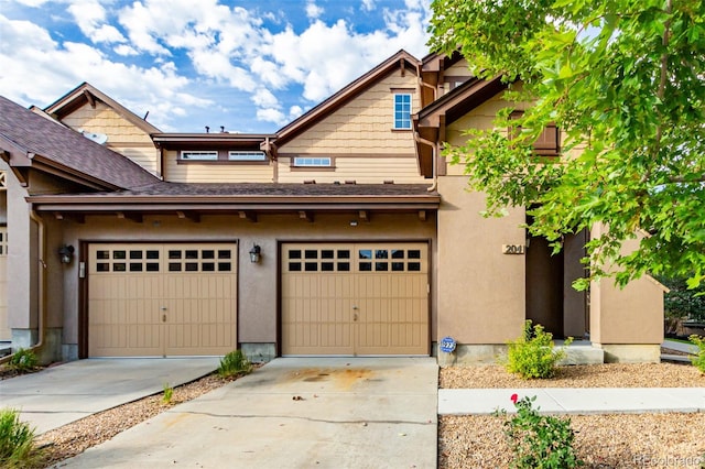 view of craftsman inspired home