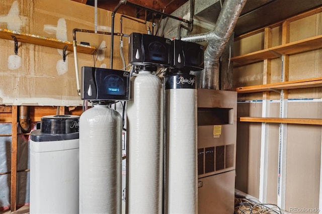 view of utility room