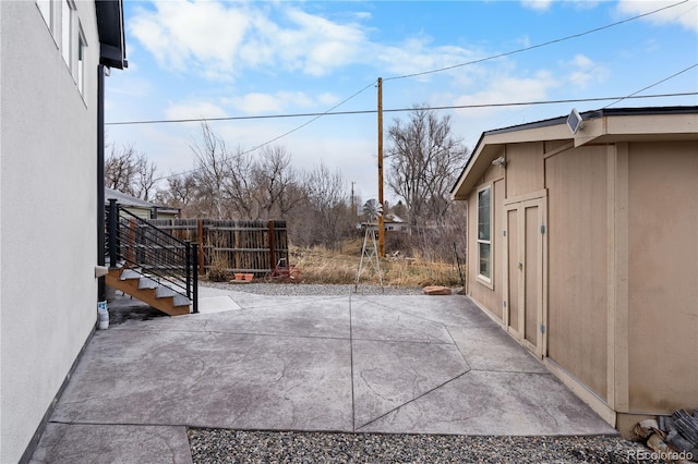 12215 Viewpoint Dr, Lakewood, CO 80401 - view of patio with fence