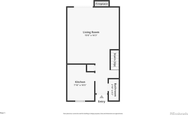 3110 Van Teylingen Dr Unit C, Colorado Springs, CO 80917 - room layout