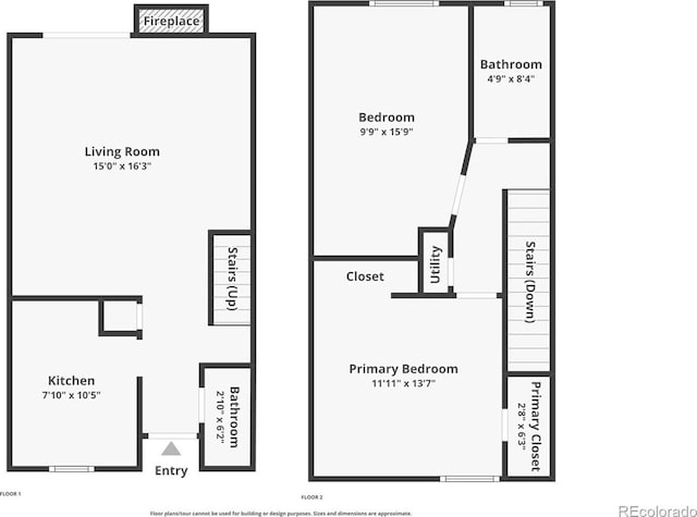3110 Van Teylingen Dr Unit C, Colorado Springs, CO 80917 - room layout