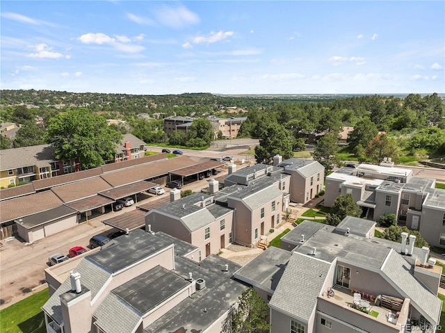 3110 Van Teylingen Dr Unit C, Colorado Springs, CO 80917 - aerial perspective of suburban area