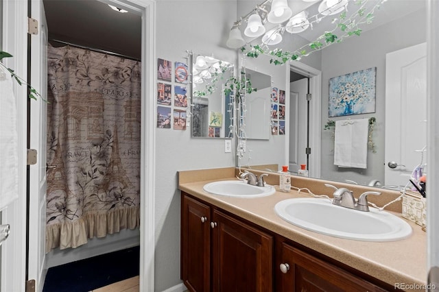 5301 Clovervale Cir, Highlands Ranch, CO 80130 - bathroom with double vanity