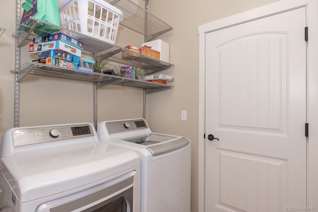 327 Summit Lift Ct, Granby, CO 80446 - washroom with washer and clothes dryer