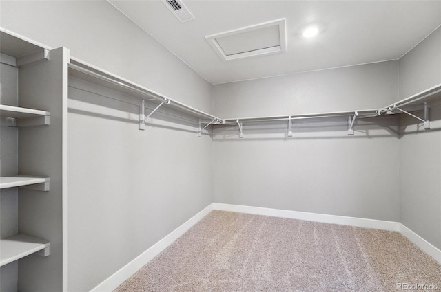 2128 Dexter St, Mead, CO 80542 - spacious closet with carpet and attic access