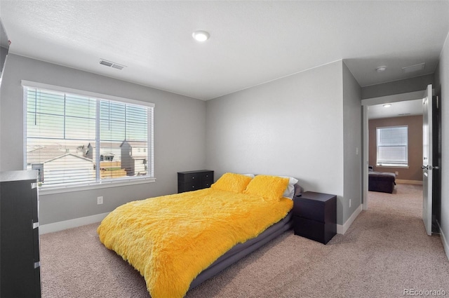 2128 Dexter St, Mead, CO 80542 - bedroom featuring carpet, multiple windows, and recessed lighting