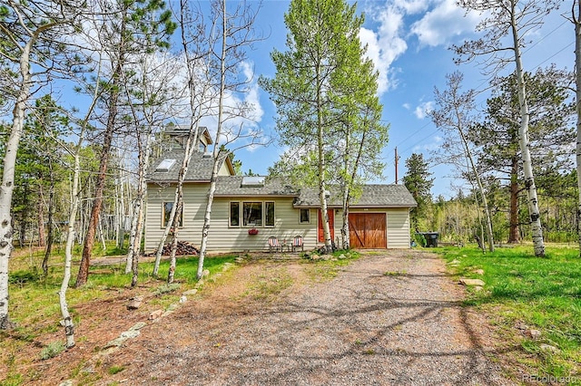 101 Campbell Rd, Bailey, CO 80421 - view of front of home with a shingled roof