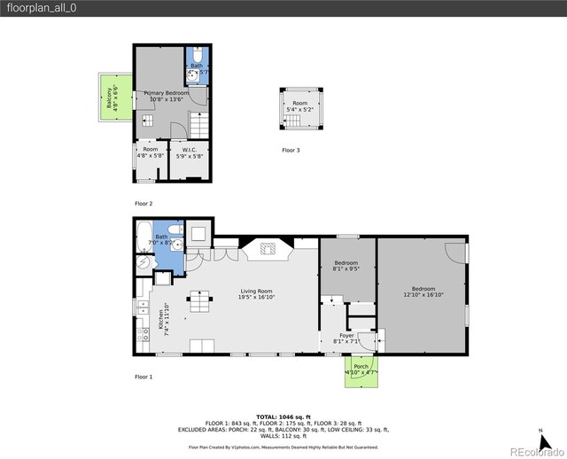 101 Campbell Rd, Bailey, CO 80421 - floor plan / room layout