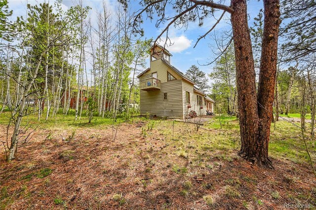 101 Campbell Rd, Bailey, CO 80421 - view of property exterior with a balcony
