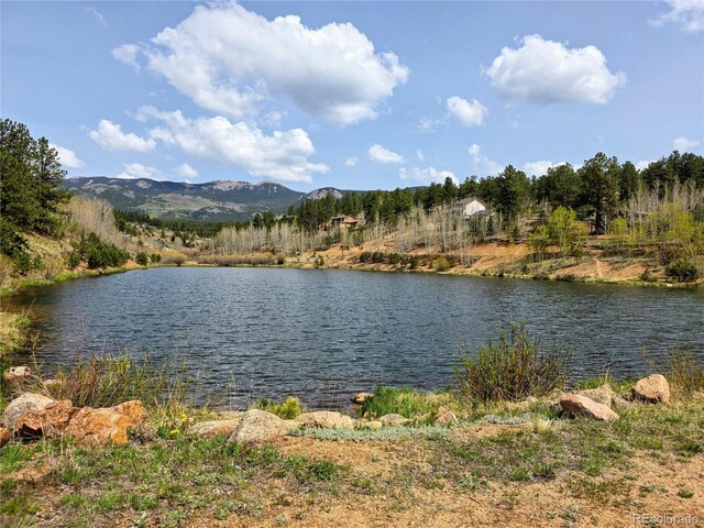 101 Campbell Rd, Bailey, CO 80421 - water view with a mountainous background