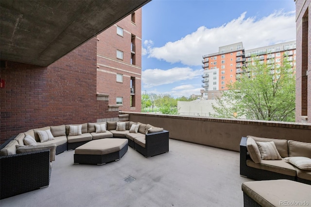 1975 N Grant St Unit 509, Denver, CO 80203 - view of patio with an outdoor hangout area
