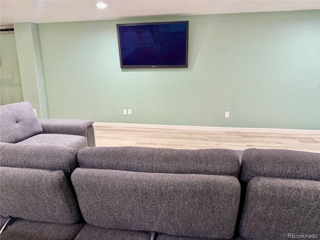 12705 Kalamath Ct, Westminster, CO 80234 - living area featuring wood finished floors and recessed lighting
