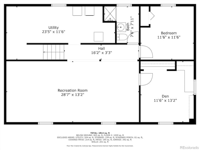 5067 S Mabre Ct, Littleton, CO 80123 - view of floor plan / room layout