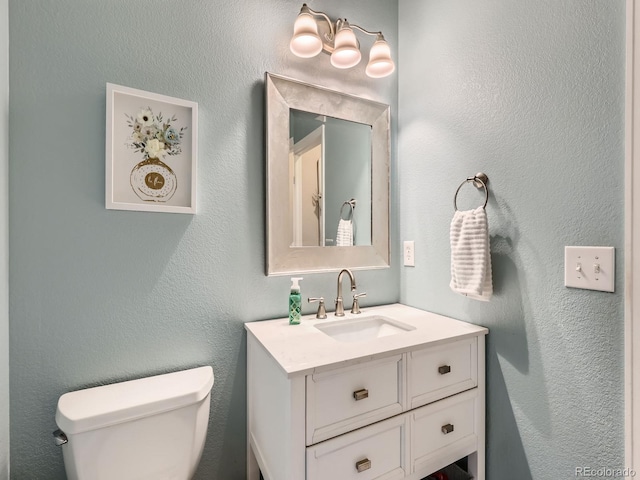 8010 Raspberry Dr, Frederick, CO 80504 - bathroom with toilet and vanity