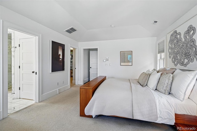 201 S Lafayette St, Denver, CO 80209 - bedroom with carpet flooring and lofted ceiling