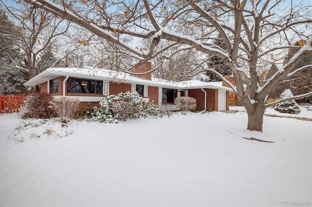 view of front of house