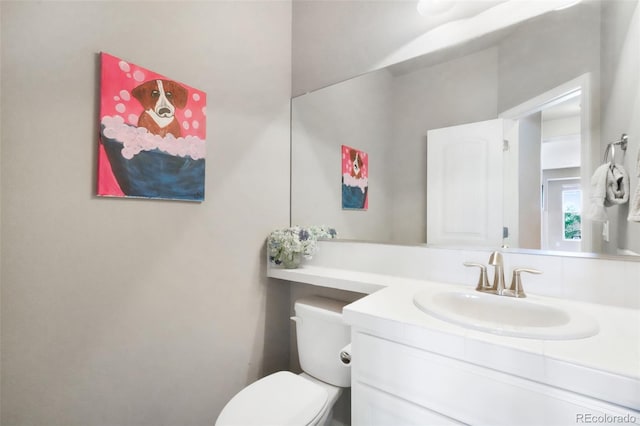 9135 Argentine Pass Trl, Colorado Springs, CO 80924 - bathroom with vanity and toilet