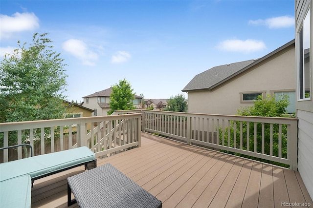 9135 Argentine Pass Trl, Colorado Springs, CO 80924 - view of wooden terrace
