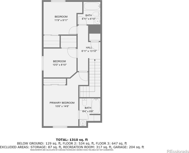 442 Stardust Ct, Dacono, CO 80514 - view of layout
