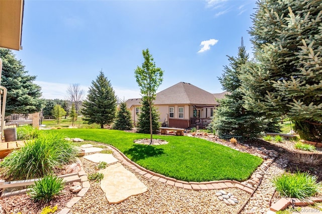 view of yard